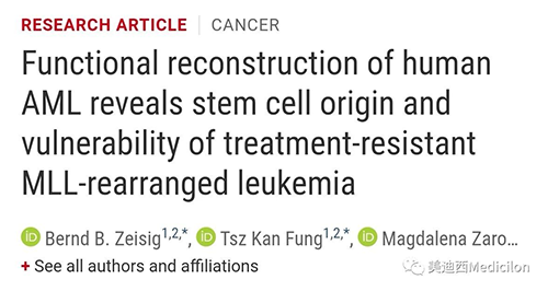 Science子刊：一种FDA批准的抗腹泻药物可有效对抗化疗的耐药性