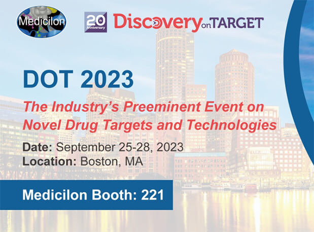 在DOT2023探索新型靶点，HJC黄金城平台戴学东博士带领团队赴会